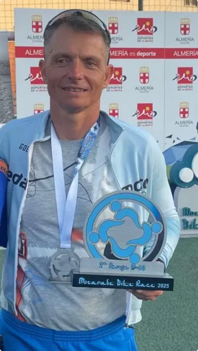 Fernando Salcedo, Ciclista